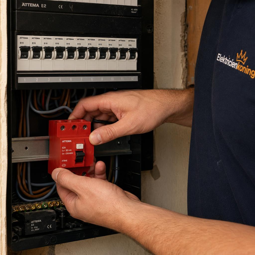 Aardlekschakelaar & aarding door Elektricienkoning