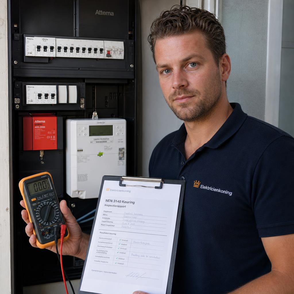 Keuring & inspectie (NEN 3140) door Elektricienkoning