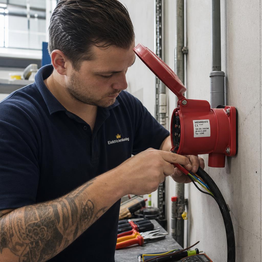 Krachtstroom (3-fase) door Elektricienkoning