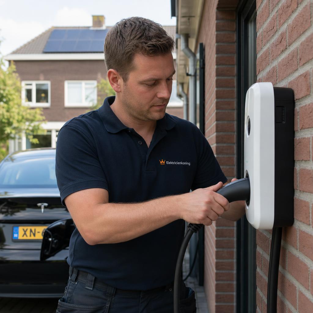Laadpaal installeren door Elektricienkoning